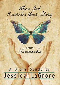 the book cover for when god rewrites your story