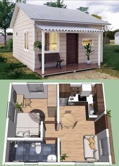 small house plans that are easy to build and cost less than $ 10, 000