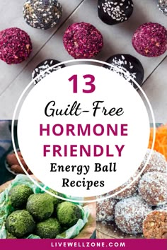 Vegan Energy Balls, Energy Balls Healthy, Hormone Balancing Diet, Foods To Balance Hormones, Seed Cycling, Fertility Foods, Balance Hormones Naturally, Balance Your Hormones