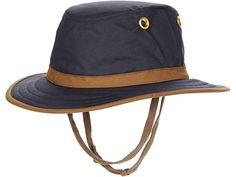 Tilley Endurables The Outback | Zappos.com Classic Outdoor Waxed Finish Hats, Adjustable Canvas Sun Hat For Outdoor Use, Navy Curved Brim Sun Hat For Outdoor, Classic Navy Outdoor Hat, Navy Brimmed Hat For Outdoor, Classic Navy Hat For Outdoor, Outdoor Waxed Brimmed Hats, Outdoor Canvas Sun Hat With Curved Brim, Outdoor Adjustable Waxed Finish Hat