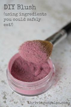 Diy Blush, Homemade Blush, Beetroot Powder, Natural Blush, Diy Cosmetics