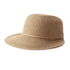 This Nine West Face Framer Hat checks all the boxes on your want list. This Nine West Face Framer Hat checks all the boxes on your want list. 3.5 in. curved brim Packable design Suede bowFIT & SIZING 22.5 in. inner circumference One size fits mostFABRIC & CARE Paper straw Spot clean Imported Color: Brown. Gender: female. Age Group: adult. Accessories Guide, Paper Straws, Nine West, Floppy Hat, Gender Female, Product Features, Age Group, Checks, Straw