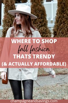 Where to shop for Fall fashion trends 2021. A list of affordable online boutiques and clothing stores for women to shop for trendy fall outfit ideas and really for any season! The best for the girl who loves trendy fashion! #trendyfashion #affordablefashion Affordable Fall Outfits, Where To Shop For Fall Clothes, Cheap Fall Outfits For Women, Cheap Fall Outfits, Fall Trends Women, Autumn Fashion Work, Basic Clothing, Cheap Womens Fashion, Casual Fashion Trends