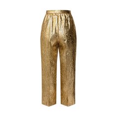 LOUIS VUITTON® - Floral Jacquard Pants - Golden Jacquard Pants, Louis Vuitton Gifts, Micro Bags, Stole Scarf, Dressy Pants, Latest Bags, Timberlands Shoes, Leather Denim, Knitwear Dress