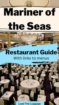 Mariner of the Seas Restaurant Guide with links to menus by Load the Luggage.  The image is the stunning 3 story main dining room on Mariner of the Seas. Royal Cruise, Royal Caribbean Cruise Ship, Johnny Rockets, Royal Caribbean Cruise Lines, Cruise Food, Costa Maya, Packing For A Cruise, Royal Caribbean Cruise, Restaurant Guide