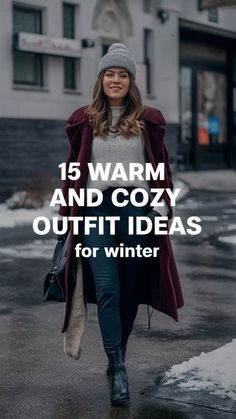 Trendy Christmas Outfits, Cute Winter Outfits, Cozy Outfit, Casual Winter Outfits, Style Mistakes, Winter Casual, Winter Collection, Christmas Outfit, Warm And Cozy