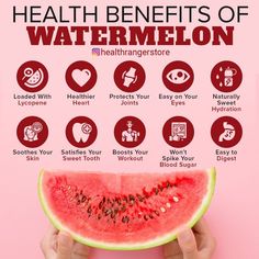 Shrimp Benefits, Watermelon Health Benefits, Watermelon Benefits, Food Benefits, Fruit Health, Food Health Benefits, Fruit Benefits, Healthy Food Facts, Home Health Remedies