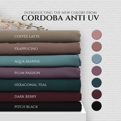 cordoba anti uv fabrics abaya specialist Teal And Plum, Super Bulky, Aqua Marine, Spf 50, Abayas Fashion, Muslim Fashion, Fabric Width, A Blessing, New Color