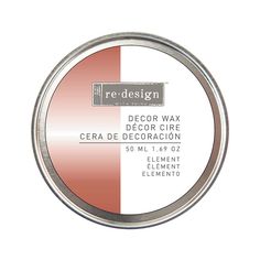 a tin of red and white decor wax