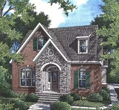 this is an artist's rendering of the house