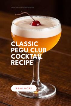 Find out how to make the Pegu Club cocktail, a classic gin sour drink featuring vibrant citrus and smooth gin. This easy recipe is perfect for mixing up unexpected and refreshing cocktails.