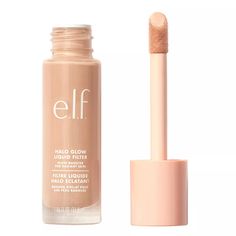 E.l.f. Halo Glow Liquid Filter - 1.06 Fl Oz : Target Elf Halo Glow, E.l.f. Cosmetics, Blush Highlighter, Dewy Skin