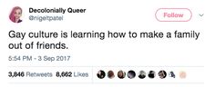 tweet about gay culture on twitter