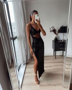 Matric Dance Dresses, Prom Dress Black, Semi Formal Outfits, Black Evening Dress, Fiesta Outfit, Looks Party, Black Evening Dresses