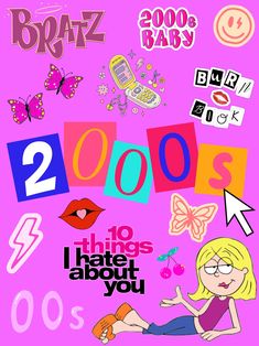 an advertisement for bratz baby's 200005, which has been designed to look like a cartoon character