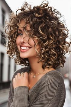 #BEAUTY ,#REALATIONSHIPS #Fashion #Outfits #SUMMER Outfits #Animals Shoulder Curly Haircuts, Spiral Curls Short Hair, Short Curly Balayage Hair, Loose Curl Perm Medium Length, Short Curly Hair For Round Face, Curly Medium Length Hair With Layers, Curly Layered Bob Mid Length, Curly Cuts With Layers Medium, Shoulder Length Permed Hair