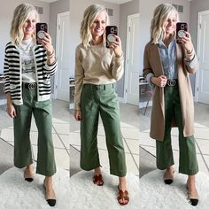 How to Build an Elevated Mom Spring Capsule Wardrobe - Thrifty Wife Happy Life Elegance Dress, Olive Pants, Wardrobe Capsule, Spring Capsule, Spring Capsule Wardrobe, Classy Fashion, Outfit Inspiration Fall