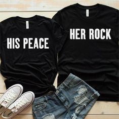 Cute Couple Shirts, Funny Couple Shirts, Couples Outfit, Couple Pajamas, Couples Sweatshirts, Matching Couple Shirts, Tshirt Ideas, Matching Couple Outfits, Couples Hoodies