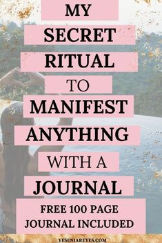 mind and soul Manifest Journaling, Manifestation Prompts, Manifesting Rituals, Scripting Manifestation, Manifest Journal, Manifesting Journal, Journal Topics, Manifestation Tips, Elemental Magic