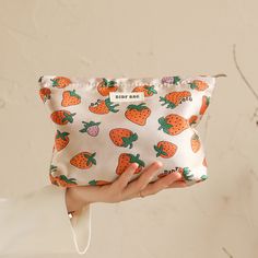 Place Of Origin : China (mainland) Item Width : 5cm Item Weight : 40g Item Length : 16CM Item Height : 14cm Material Composition : Polyester Shape : Pillow Pattern Type : fruit Closure Type : zipper Style : fashion Main Material : POLYESTER Brand Name : DJDF Item Type : Cosmetic Cases WHAT ABOUT REFUND?   Fast refund,100% Money Back Guarantee. If your product is defective or doesnt work properly, let us know and well send you a replacement one. We believe in our products so much that we offer a 30-day No-Hassle refund policy. If youre unhappy about your purchase, send us the product back and well refund your money immediately. Lipstick Storage, Cushion Storage, Blue Strawberry, Travel Toiletry Bag, Women Cosmetics, Red Strawberry, Key Case, Toiletry Bags, Purse Clutch