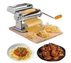 three different types of pasta making equipment