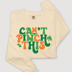 Interested in the CROPPED version? Shop HERE. Brand : Comfort Colors Feeling lucky? We think you are now that you found our awesome apparel! Celebrate this Irish holiday with one of our go to cute & clever tees or sweatshirts. St. Paddy's day will have never looked so good! 6.1 oz./yd² (US), 10 oz/L yd (CA), 100% ring spun cotton, 20 singles Garment-dyed soft ring spun fabric Relaxed fit Topstitched, classic width, collar Twill taped neck and shoulders Rib cuffs Twill label RETURNS & EXCHANGES : These items are NON returnable as we print on demand. Due to the custom printing, we are unable to return or exchange. If you have any questions at all before ordering, please call, live chat, or email us! We are sure you will love your items. Feeling Lucky, Paddys Day, To Cute, Live Chat, Twill Tape, St Patricks, Love Your, St Patricks Day, Comfort Colors