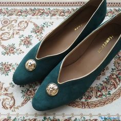 OrcaJump - Exquisite Emerald Green Mini Heels - Luxurious Suede Exterior - Timeless Vintage Collection Emerald Green Shoes, Emerald Shoes, Mini Heels, Low Heel Shoes, Green Shoes, Heel Shoes, Emerald Green, Vintage Collection, Emerald