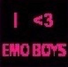 an electronic clock with the words end boys written on it in red and pink letters