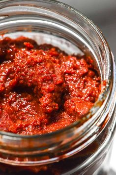 Gluten free gochujang - a total cheat's version that is quick, easy, 100% gluten free and still just as delicious.