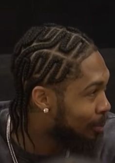 Brandon Ingram Braids, Black Boy Hairstyles, Cornrow Braids Men, Dark Pink Hair, Mens Twists Hairstyles, Boy Braids, Hair Like Wool, Hair Twists Black