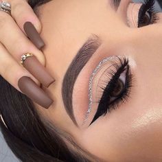 Fun Makeup, Eye Makeup Pictures, Eye Makeup Steps, Beautiful Eye Makeup, Eye Makeup Designs, Makeup Makeover