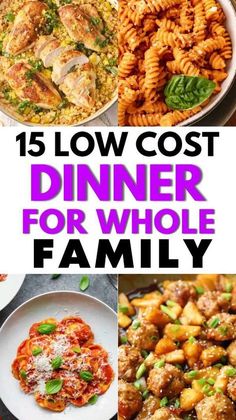 the best dinner for whole family is on this list and it's easy to make