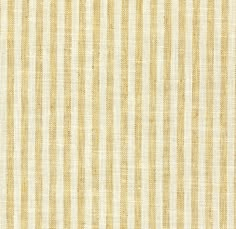 a yellow and white striped fabric