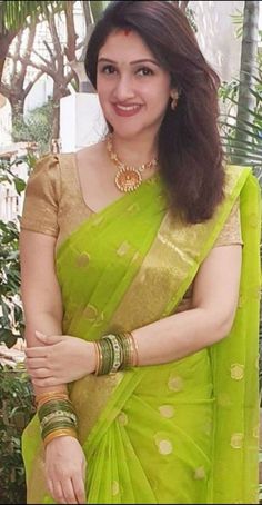 Yellow Salwar, Sridevi Vijaykumar, Silk Saree Designs, Punjabi Dress Design, Dussehra Celebration, Vijay Kumar, Blue Blouse Designs, Celebration Photos