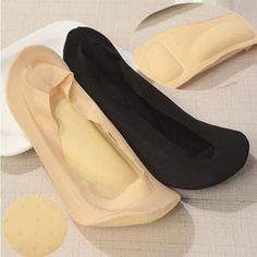 Fix Your Feet | Memory Foam Slip-on Socks Non-slip No-show Socks For Summer, Non-slip No-show Summer Socks, Comfortable Non-slip Socks With Round Toe, Comfortable Non-slip Round Toe Socks, Beige Non-slip Socks, Comfortable Soft No-show Socks, Comfortable Slip-resistant Socks, Comfortable Socks With Arch Support, Comfortable Micro-elastic Non-slip Socks