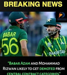 two men in green and yellow uniforms standing next to each other with the caption breaking news