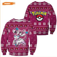 The name may suggest that will be a gift you’d rather spend this season away from your loved ones, but you can’t deny that the Christmas Sweater is the ideal Christmas. It’s the perfect gifts. It’s no surprise that you wants to keep it all to himself! One thing you are willing to share though [...] Pokemon Christmas Sweater, Pokemon Xmas Tree, Pokemon Christmas Shirt, Pokemon Tree Christmas, Christmas Pokemon Art, Pokemon Christmas Gifts, Pokemon Sylveon, Pokemon Manga, Pokemon Anime