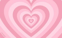 many hearts are arranged in the shape of a heart on a pink and white background