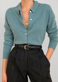 Look Jean, Design Moda, Business Casual Outfits For Work, Classy Work Outfits, Short Haircuts