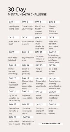 30 Day Mental Health Challenge, Mental Health Challenge, Balance In Life, Health Podcast, Mental Health Counseling, Health Blogger, Counseling Resources, Find Balance, Improve Mental Health