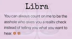 a quote from libra on the scale of justice