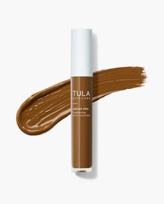 Face the day your way with the concealer that lasts through every expression! This breathable, skincare-meets-makeup hybrid delivers skin-boosting benefits & high-performance medium-to-full coverage without any compromises. Infused with our unique Rainbow Seabright™ Elixir, this clinically-proven serum-like formula instantly conceals dark circles & discoloration for longwearing, crease-resistant results while brightening the appearance of skin over time. Pair it with our radiant skin serum skin Probiotic Skin Care, Serum Concealer, Tula Skincare, Concealer Shades, Concealer For Dark Circles, Effective Skin Care Products, Skin Serum, Brightening Serum, Bright Skin