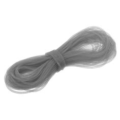 the long gray hair is being displayed on a white background