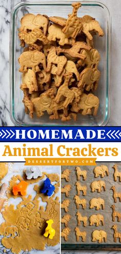 Don't miss out on these animal cracker cookies! Not only are they an easy-to-make snack, but they are also tasty and fun to eat. Put these homemade crackers on your baby food ideas and recipes for toddlers!