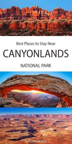 the best places to stay near canyonlands national park