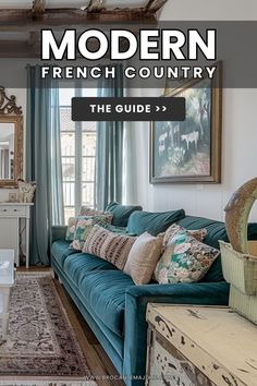 Explore the beauty of modern French country decorating with our guide featuring 37 fresh ideas. Enhance your kitchen, bedroom, and living room with a blend of rustic and modern decor. Transform your bathroom into a chic retreat and update your exterior with contemporary French country style. Create a welcoming and elegant home with these inspiring decorating tips. Contemporary French Country, Modern French Country Decorating, Modern French Country Kitchen, French Country Decorating Ideas, Distressed Wood Dining Table, Country Decorating Ideas