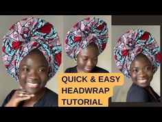 Quick Ankara Headwrap Tutorial #youtubeshorts #headwrap - YouTube Turban Styles, Ankara Headwrap