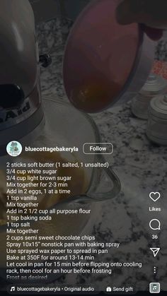 an app showing how to use the blender for making ice cream and other desserts