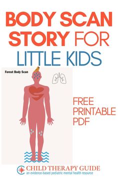 the body scan story for little kids with free printable guide and an evidence booklet