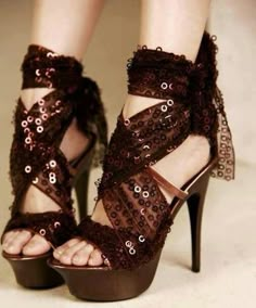 . Gorgeous Heels, 3 Shoes, Gorgeous Shoes, Head Over Heels, Crazy Shoes, Shoe Closet, If The Shoe Fits, I Love Shoes